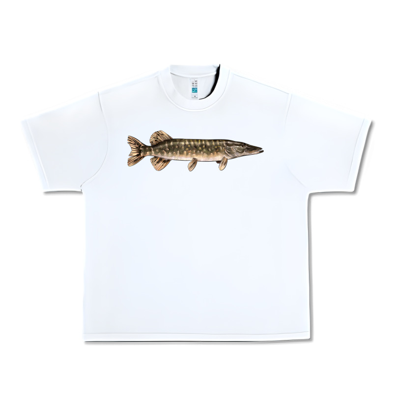 Northern Pike Fish Illustrations Urban Heavy Tee by LillyAllenDesigns | Teevron