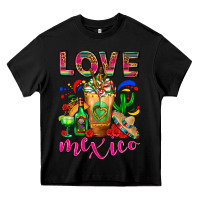 Black Love Mexico Cold Drink Frappe Heavy Core Tee - FaDigitalArtStudio