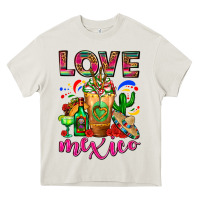 Cream Love Mexico Cold Drink Frappe Heavy Core Tee - FaDigitalArtStudio