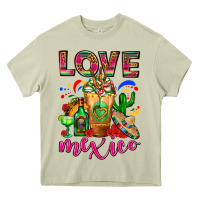 Mossy Love Mexico Cold Drink Frappe Heavy Core Tee - FaDigitalArtStudio