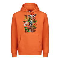 Carrot Christmas ho ho ho cow Premium Hoodie - BarkalooDesign