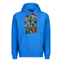 True Royal Christmas ho ho ho cow Premium Hoodie - BarkalooDesign