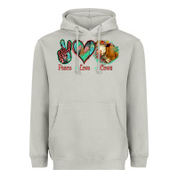 Moon Dust Peace Love Cows Heavyweight Hoodie - Jasminsmagicworld