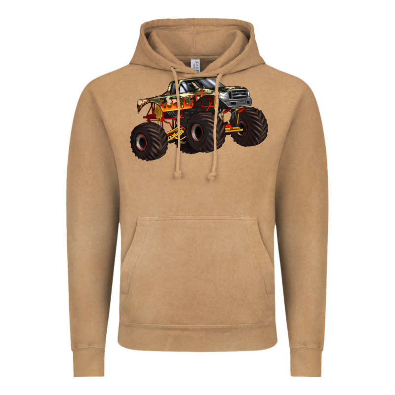 Monster Truck Vintage Hoodie by Artiststas | Teevron