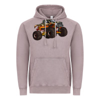 Vintage Zinc monster truck Vintage Hoodie - Artiststas