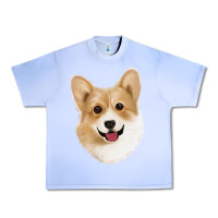 Grape Ice Corgi Urban Heavy Tee - Jasminsmagicworld