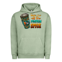 Pigment Oil Green watercolor give me all the pumpkin spice Urban Hoodie - RanaPortraitStore