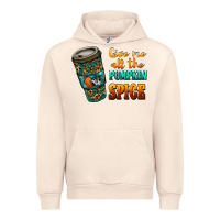 Sandshell watercolor give me all the pumpkin spice Urban Hoodie - RanaPortraitStore