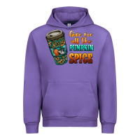 Tulip watercolor give me all the pumpkin spice Urban Hoodie - RanaPortraitStore