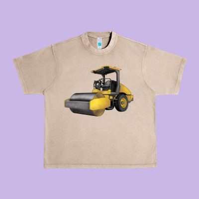 Drum Roller Urban Heavy Tee Designed By Lillyallendesigns
