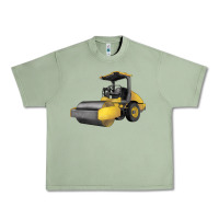 Oil Green Drum Roller Urban Heavy Tee - LillyAllenDesigns