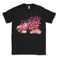 Black Breast Cancer truck Classic Tee - FaDigitalArtStudio