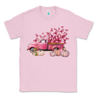 Bubblegum Pink Breast Cancer truck Classic Tee - FaDigitalArtStudio