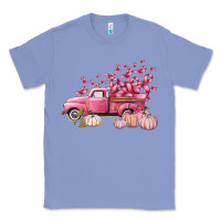 Colony Blue Breast Cancer truck Classic Tee - FaDigitalArtStudio