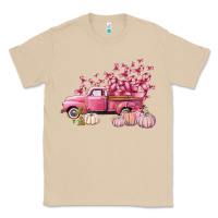 Mushroom Breast Cancer truck Classic Tee - FaDigitalArtStudio