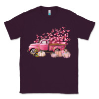 Plum Breast Cancer truck Classic Tee - FaDigitalArtStudio