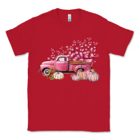 Red Breast Cancer truck Classic Tee - FaDigitalArtStudio