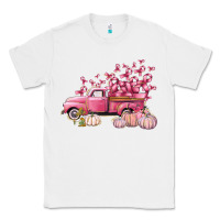 White Breast Cancer truck Classic Tee - FaDigitalArtStudio