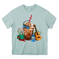 Arona Camping Frappe Coffee Heavy Core Tee - FaDigitalArtStudio