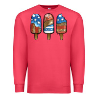 Cardinal Patriotic Leopard Popsicles Premium Sweatshirt - Jasminsmagicworld