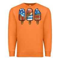 Carrot Patriotic Leopard Popsicles Premium Sweatshirt - Jasminsmagicworld