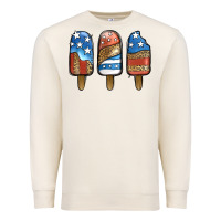 Sandshell Patriotic Leopard Popsicles Premium Sweatshirt - Jasminsmagicworld