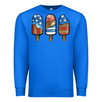 True Royal Patriotic Leopard Popsicles Premium Sweatshirt - Jasminsmagicworld