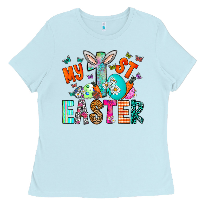 My 1st Easter Ladies Tee by CowhideDigitalArt | Teevron