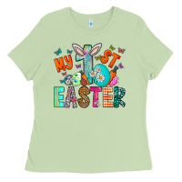 Matcha My 1st Easter Ladies Tee - CowhideDigitalArt