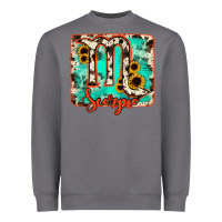 Storm Scorpio turquoise cowhide Heavyweight Sweatshirt - RanaPortraitStore