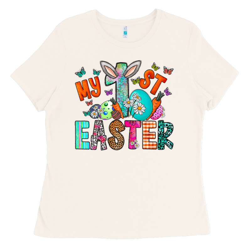 My 1st Easter Ladies Tee by CowhideDigitalArt | Teevron