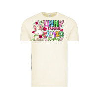 Vintage Arctic Bunny Kisses Easter Wishes Vintage Tee - CowhideDigitalArt