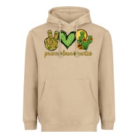 Mushroom peace love cactus Heavyweight Hoodie - Jasminsmagicworld