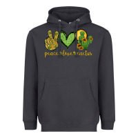Smoke peace love cactus Heavyweight Hoodie - Jasminsmagicworld