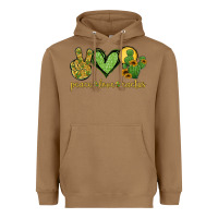 Toasted Coconut peace love cactus Heavyweight Hoodie - Jasminsmagicworld