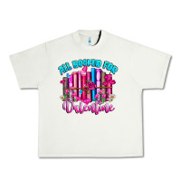 Pistachio All Booked For Valentines Urban Heavy Tee - CowhideDigitalArt