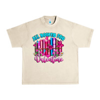 Sandshell All Booked For Valentines Urban Heavy Tee - CowhideDigitalArt