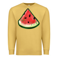 Antique Gold watermelon sliece Premium Sweatshirt - Jasminsmagicworld