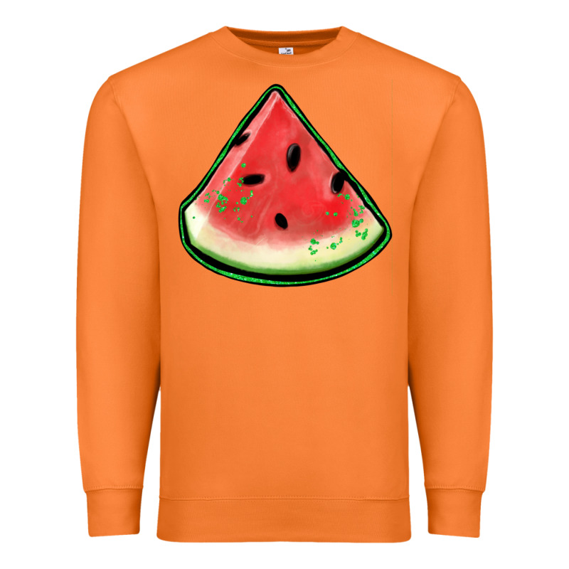 Watermelon Sliece Premium Sweatshirt by Jasminsmagicworld | Teevron
