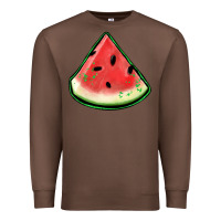 Chestnut watermelon sliece Premium Sweatshirt - Jasminsmagicworld