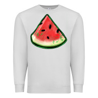 Dove Grey watermelon sliece Premium Sweatshirt - Jasminsmagicworld