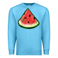 Ocean Blue watermelon sliece Premium Sweatshirt - Jasminsmagicworld