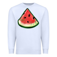 White watermelon sliece Premium Sweatshirt - Jasminsmagicworld