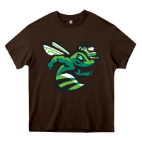 Chocolate Brown augusta gifts,  greenjackets Heavy Core Tee - DesigneFamous