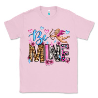 Bubblegum Pink be mine valentine's day Classic Tee - OliviaCreatesArt