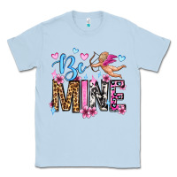 Dusty Blue be mine valentine's day Classic Tee - OliviaCreatesArt