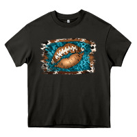 Asphalt Football Lips Heavy Core Tee - Jasminsmagicworld