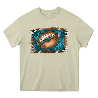 Mossy Football Lips Heavy Core Tee - Jasminsmagicworld