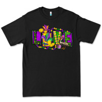Black mardi gras love Premium Tee - FaDigitalArtStudio