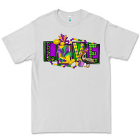 Dove Grey mardi gras love Premium Tee - FaDigitalArtStudio